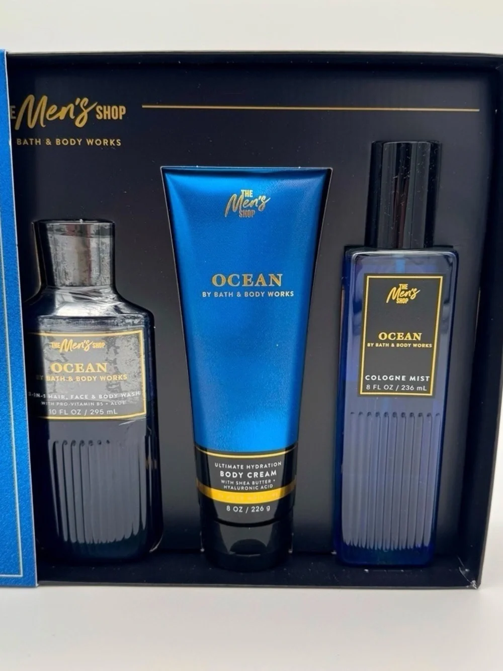 Bath & Body Works Men’s Ocean Body Care Gift Box Set NWT